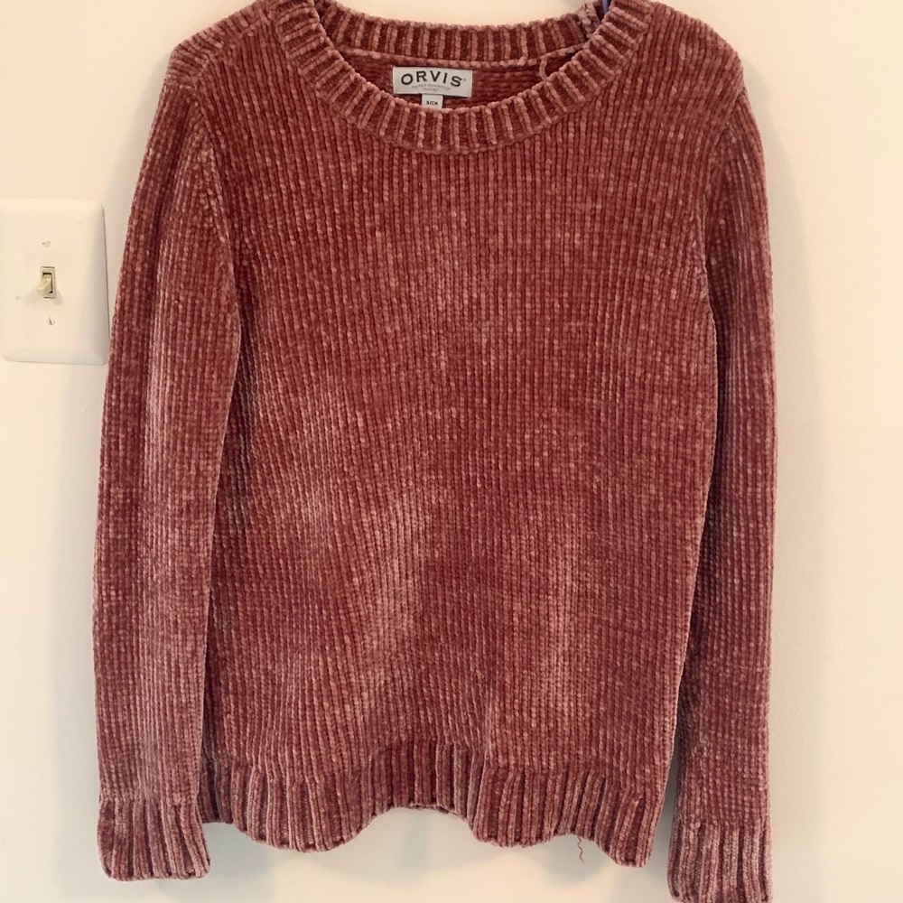 oversized pink sweater